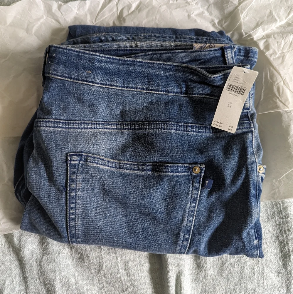 ANTHROPOLOGIE PILCRO THE ICON HIGH WAIST FLARE JEANS • SIZE 34 - Picture 3 of 10